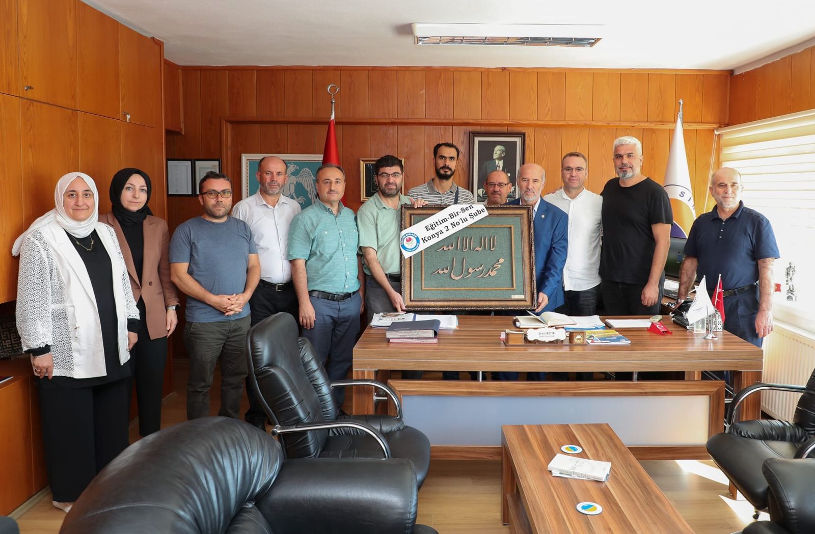 Sinop Üniversitesi Genel Sekreteri olarak atanan Sayın Şenol Metin Hocamıza ziyaret